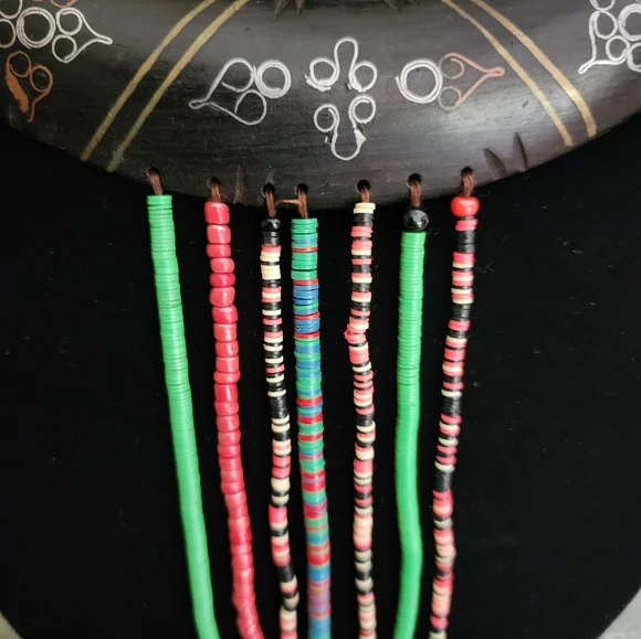 Handmade Tribal Necklace - Picture 5 of 6